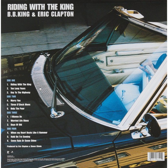 B.B. King & Eric Clapton ‎– Riding With The King Plak 2 LP