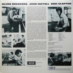 John Mayall With Eric Clapton ‎– Blues Breakers Plak LP