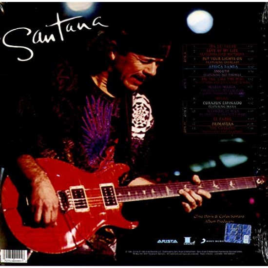 Santana - Supernatural Plak 2 LP
