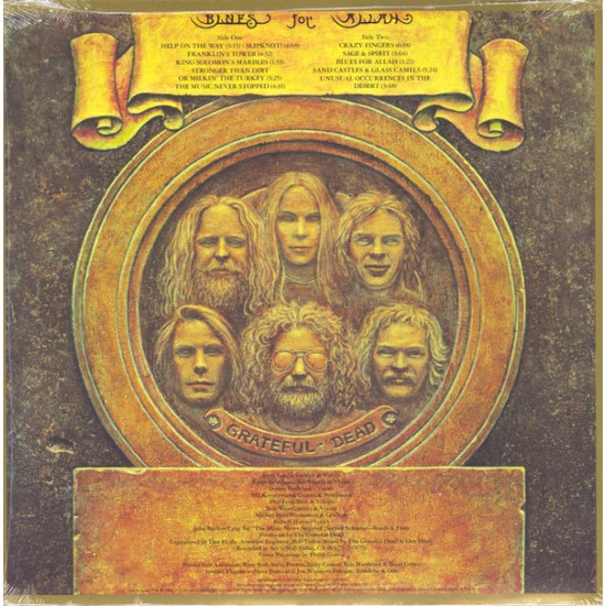 The Grateful Dead - Blues For Allah (Limited Edition) Plak LP