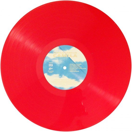Camila Cabello ‎– Camila Kırmızı Renkli Plak LP