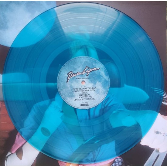Dua Lipa ‎– Future Nostalgia Mavi Renkli Plak LP  * ÖZEL BASIM *