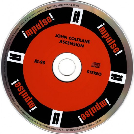 John Coltrane - Ascension (Editions I And II) Digipak CD