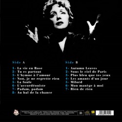 Edith Piaf - La Vie En Rose Plak LP