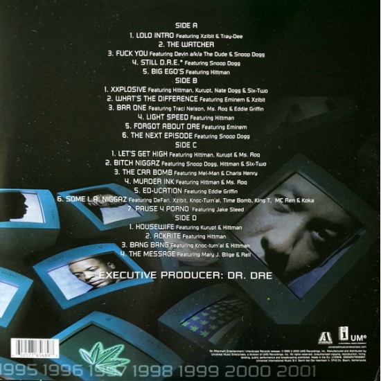 Dr. Dre - 2001 Plak 2 LP