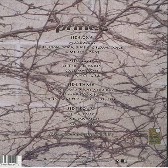Prince ‎– Musicology  (Mor Renkli)  Plak 2 LP