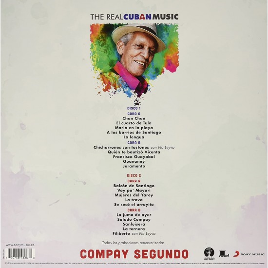 Compay Segundo ‎– The Real Cuban Music Plak 2  LP