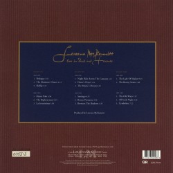 Loreena McKennitt ‎– Live In Paris And Toronto Plak 3 LP
