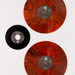 Stranger Things 3 - Soundtrack Turuncu Siyah Renkli Plak 2 LP + 7"  * ÖZEL BASIM *