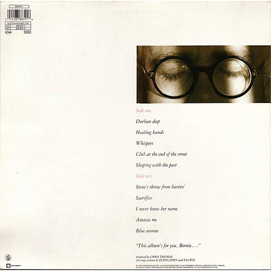 Elton John - Sleeping With The Past Plak LP