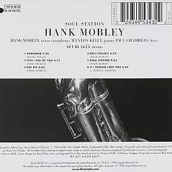 Hank Mobley - Soul Station CD