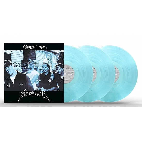 Metallica - Garage Inc. Plak  (Fade To Blue) 3 LP