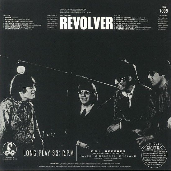 The Beatles - Revolver (Remix) Plak LP