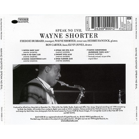 Wayne Shorter - Speak No Evil CD
