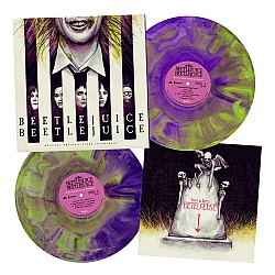 Beetlejuice Beetlejuice - (Lime Green & Purple Hand Poured) Soundtrack Plak 2 LP