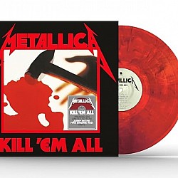 Metallica - Kill 'Em All  (Red Black Marbled) Plak LP