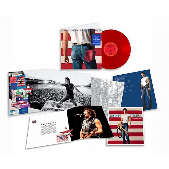 Bruce Springsteen - Born In The U.S.A. (Red Translucent) Plak LP