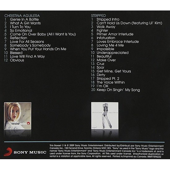 Christina Aguilera - Christina Aguilera - Stripped (Box Set) 2 CD