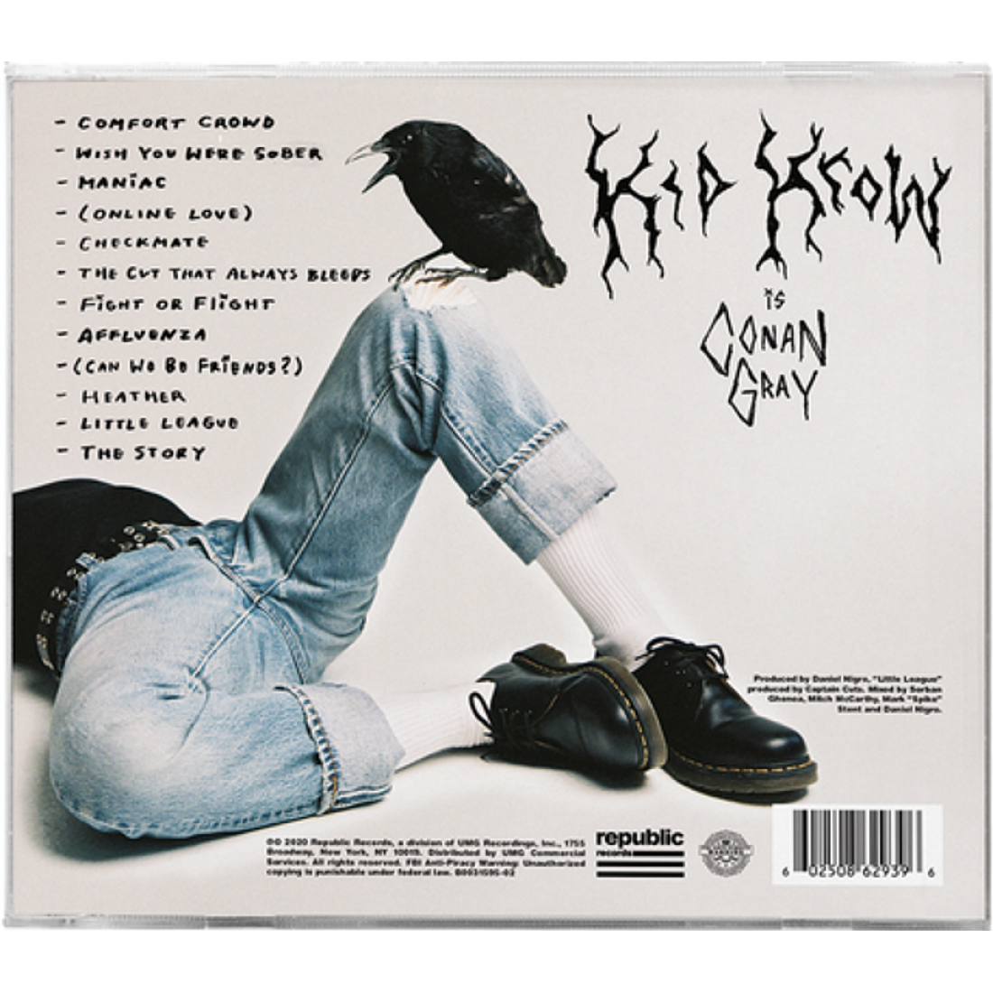 Conan Gray - Kid Krow CD - 0602508629396