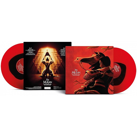 Disney Songs From Mulan - Soundtrack (Kirmizi - Siyah Renkli) Plak LP