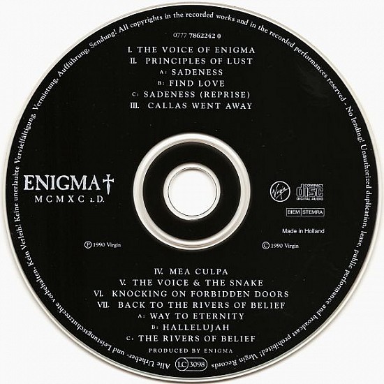 Enigma - MCMXC a.D.  CD