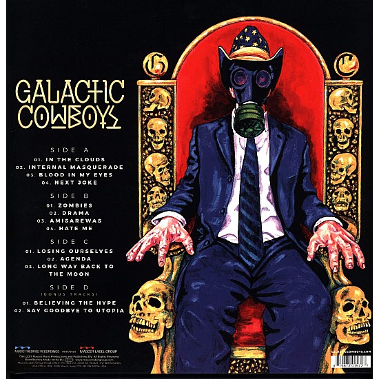 Galactic Cowboys - Long Way Back To The Moon Plak 2 LP