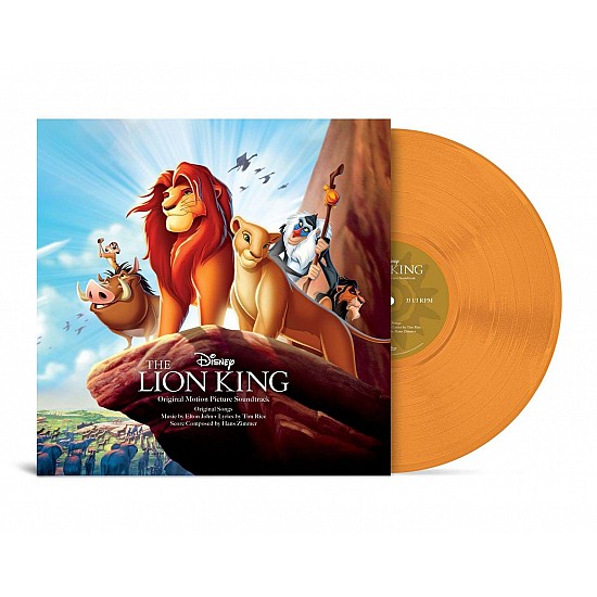 The Lion King - Soundtrack (Turuncu Renkli) Plak LP