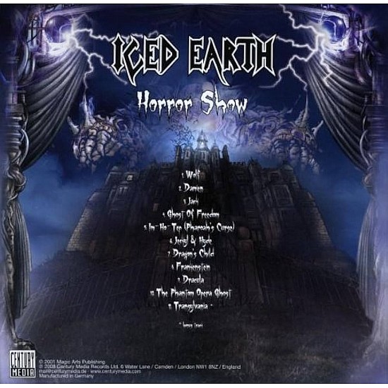 Iced Earth - Horror Show CD