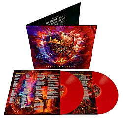 Judas Priest - Invincible Shield (Limited Edition Red) Plak 2 LP
