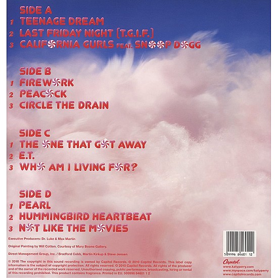 Katy Perry - Teenage Dream Plak 2 LP