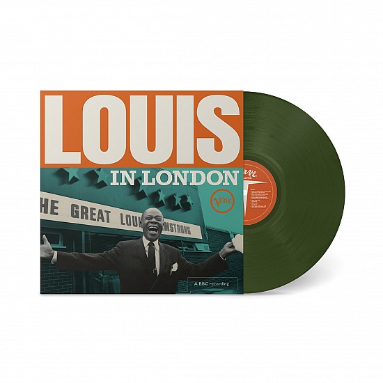 Louis Armstrong - Louis In London (Transparent Forest Green) Caz Plak LP