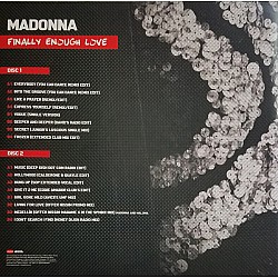 Madonna -  Finally Enough Love (Silver Vinyl) Plak 2 LP