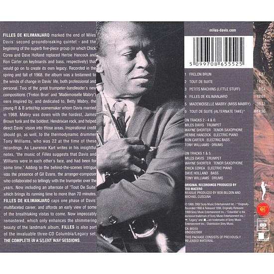 Miles Davis - Filles De Kilimanjaro CD