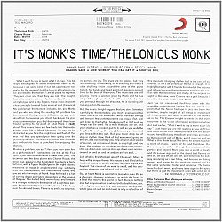 Thelonious Monk - It's Monk's Time Caz Plak LP