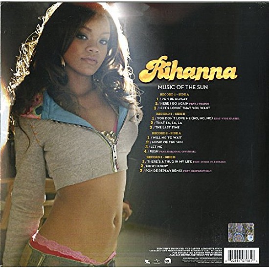 Rihanna - Music Of The Sun Plak 2 LP