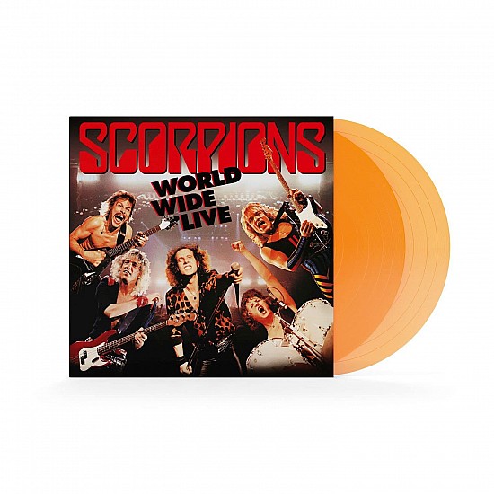 Scorpions - World Wide Live (Orange Transparent ) Plak 2 LP