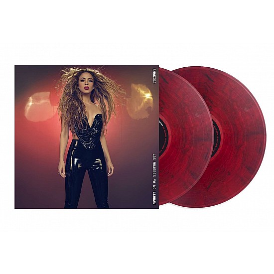 Shakira - Las Mujeres Ya No Lloran (Ruby Edition, Kırmızı Renkli) Plak 2 LP