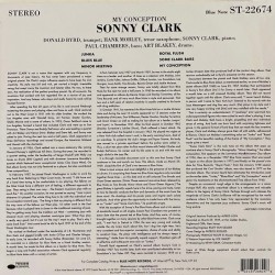 Sonny Clark - My Conception (Audiophile) Plak LP Blue Note Tone Poet