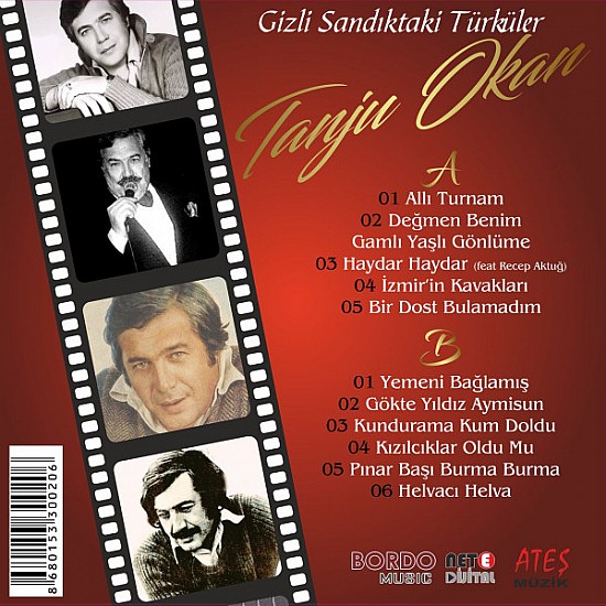 Tanju Okan - Gizli Sandıktaki Türküler Plak LP