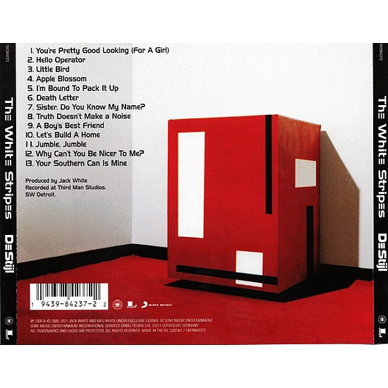 The White Stripes - De Stijl CD