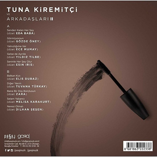 Tuna Kiremitçi - Tuna Kiremitçi Ve Arkadaşları II Plak LP