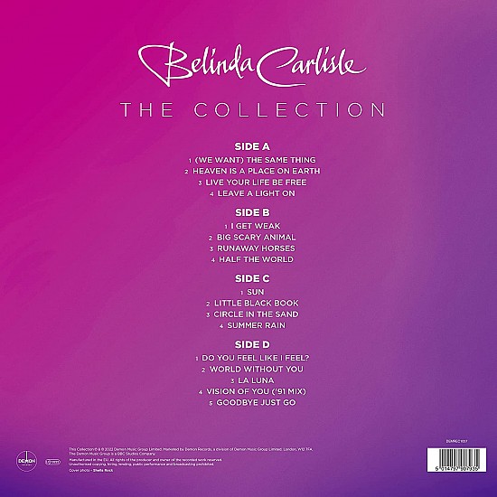 Belinda Carlisle - The Collection (Best of) Plak 2 LP