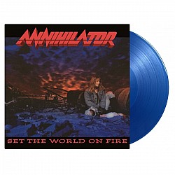 Annihilator - Set The World On Fire (Transparan Mavi Renkli) Plak LP