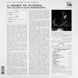 Art Blakey - A Night In Tunisia Plak LP