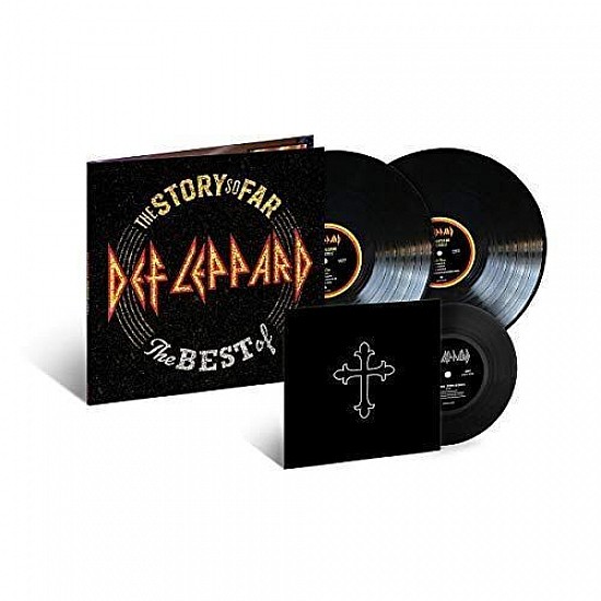 Def Leppard - The Story So Far: The Best Of Plak 2 LP + 45lik