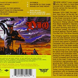 Dio - Holy Diver CD