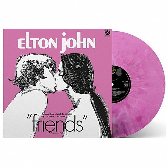 Elton John - Friends (Pembe Renkli) Plak LP