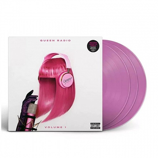 Nicki Minaj - Queen Radio Vol 1 (Exclusive - Menekşe Renkli) Plak 3 LP