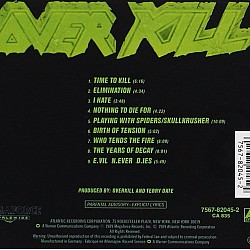 Overkill - The Years Of Decay CD 