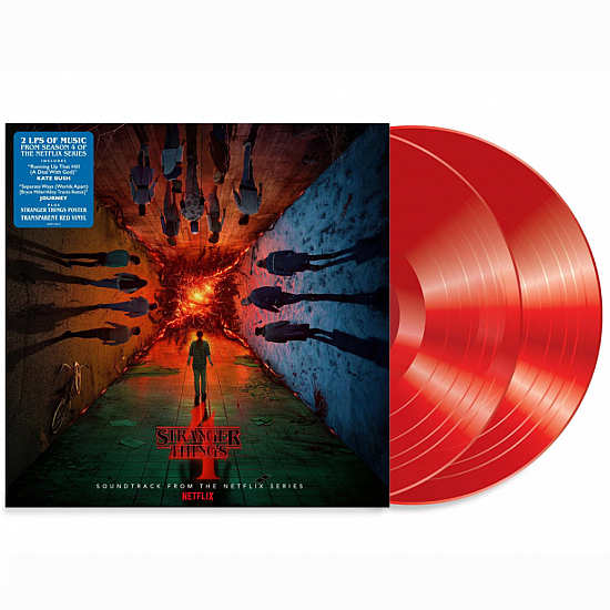 Stranger Things - Season 4 Soundtrack Kırmızı Renkli Plak 2 LP